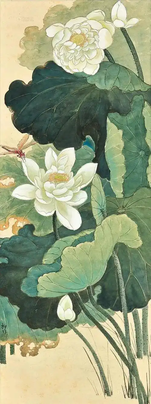 「花鸟国画作品分享」今天分享的是「荷花篇」大师作品欣赏