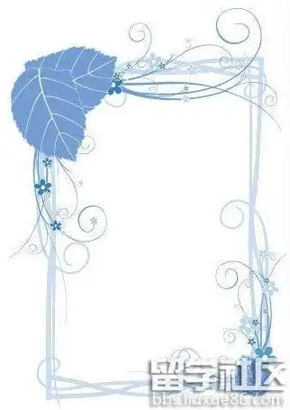 花边边框竖版手抄报花边手抄报