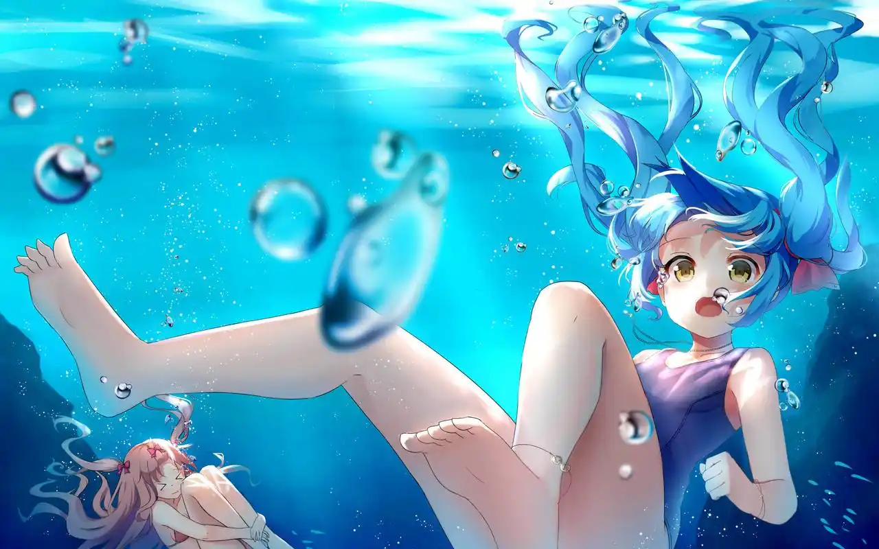 经典动漫美女高清宽屏电脑桌面壁纸_卡通动漫_壁纸下载_美桌网