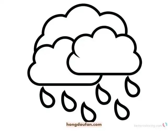 标签a4,a4可打印,a4打印,一年级简笔画,下载,下雨,下雪,专注力,二年级