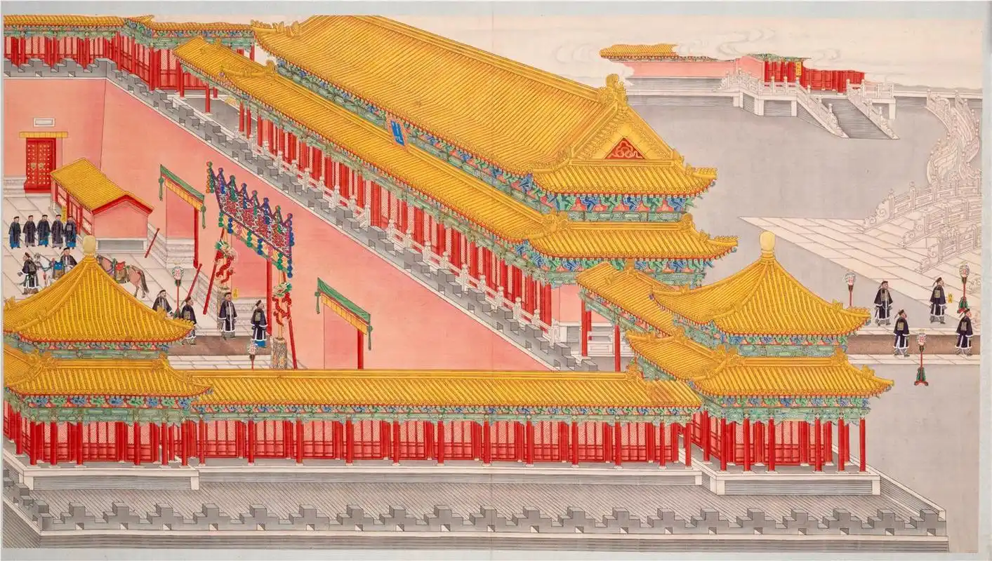 光绪帝大婚典礼全图