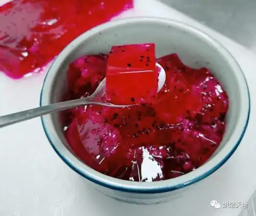零失败的火龙果果冻白凉粉版简单易操作