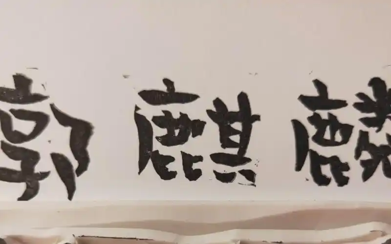 活动作品字章郭麒麟
