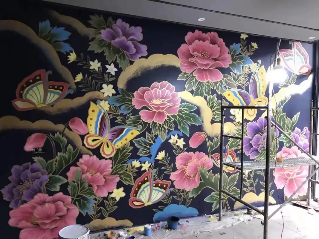 哈尔滨墙绘‖哈尔滨彩绘‖哈尔滨手绘墙画18246355657墙体彩绘壁画