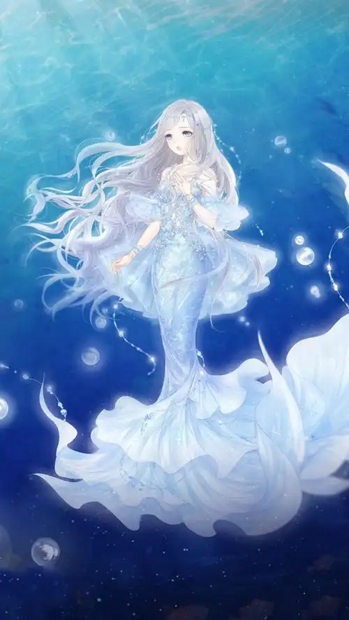 美丽梦幻的美人鱼