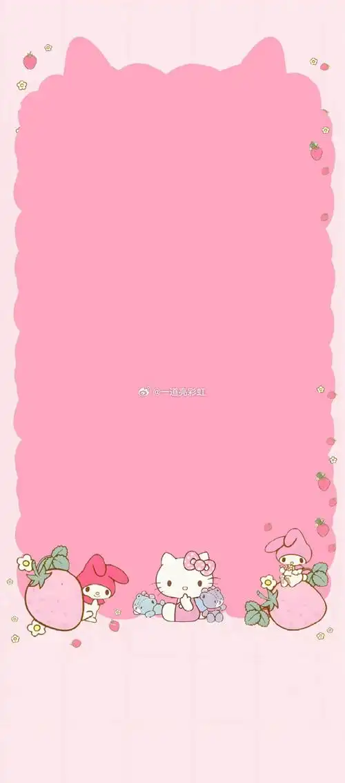 一期粉色壁纸套图 7314089863343231363736