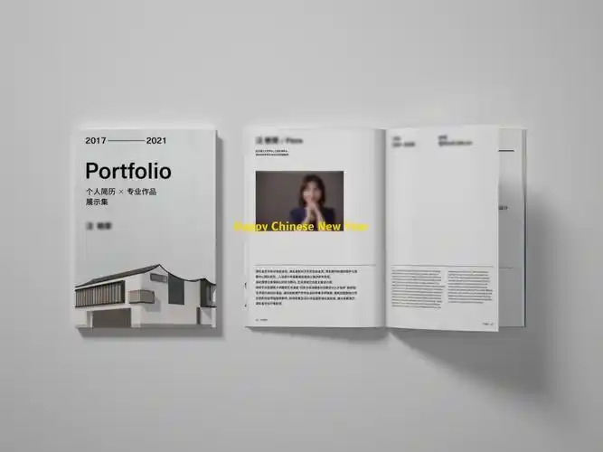 个人作品集画册设计平面设计版式设计