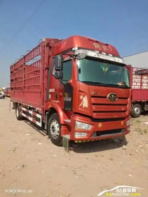 一汽解放解放j6l解放6米8高栏货车