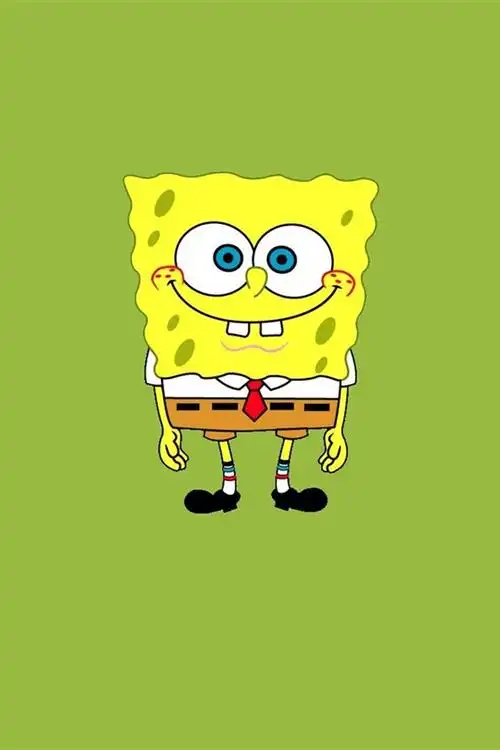 卡通形象海绵宝宝手机锁屏壁纸海绵宝宝可爱卡通卡通形象锁屏壁纸
