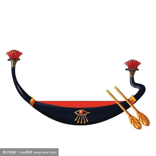 古埃及太阳神之旅木船