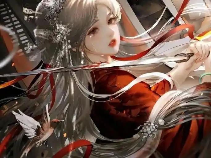 落泪古风头像 - 露商隐 - 抖音