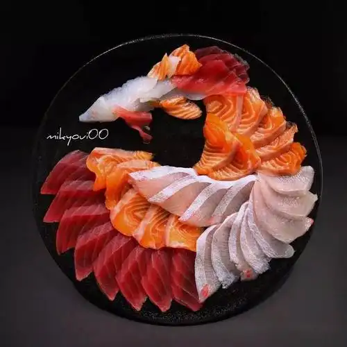 刺身还能这样摆盘,开眼了!