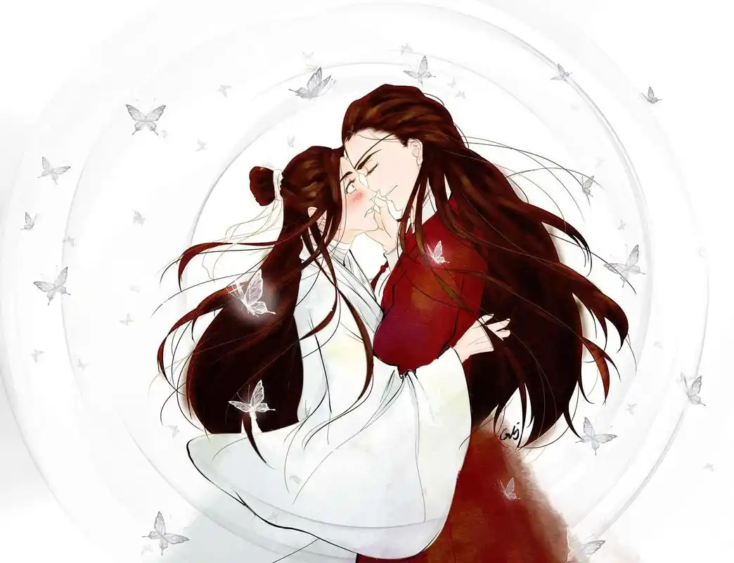 天官赐福:花城谢怜初接吻,谢怜的一句话让花城好尴尬