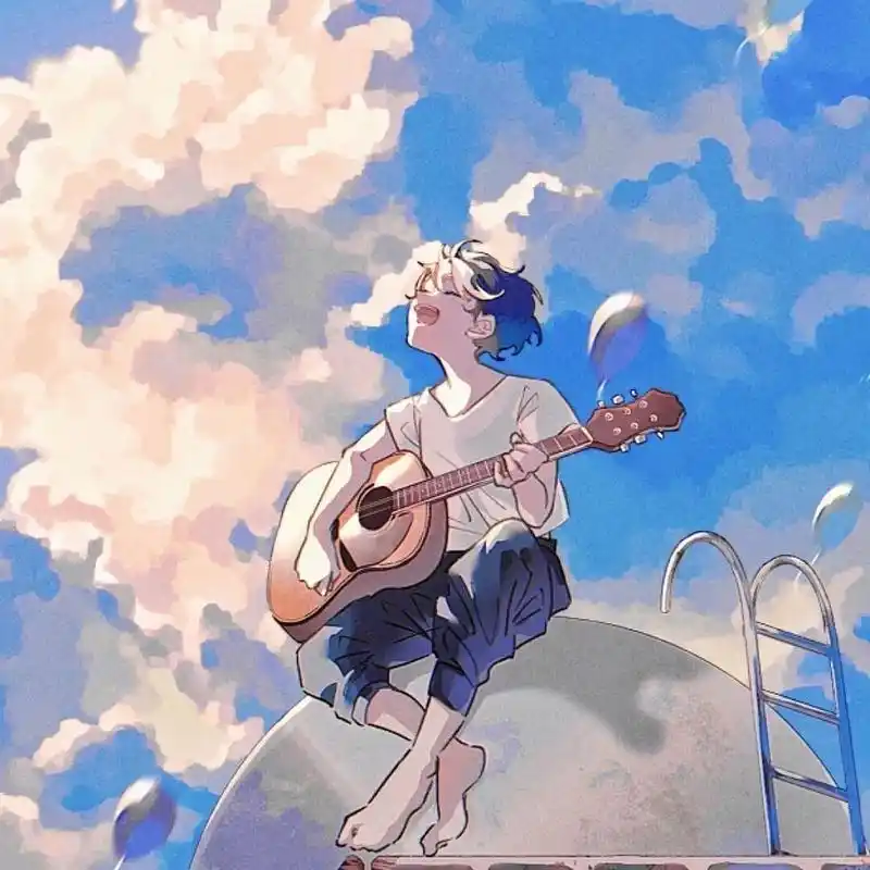 今天是音乐男孩子头像,各位老登,你们喜欢音乐吗[二哈]#头像# #动漫