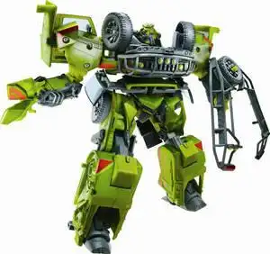 霸气十足,绿色变形金刚