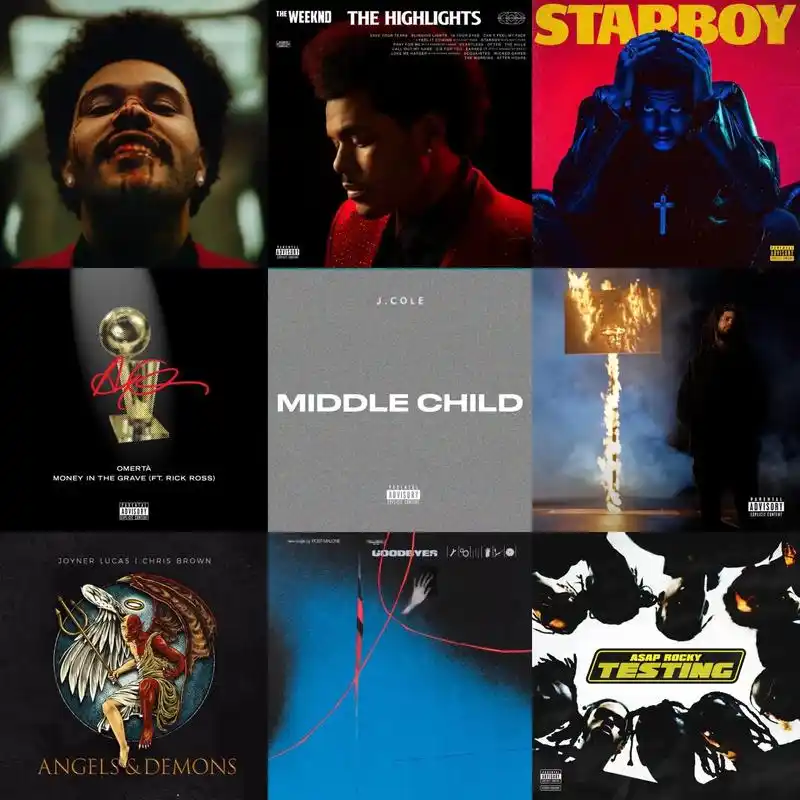 hiphop #专辑封面 #歌单分享  #听歌#我看过流星 - 抖音