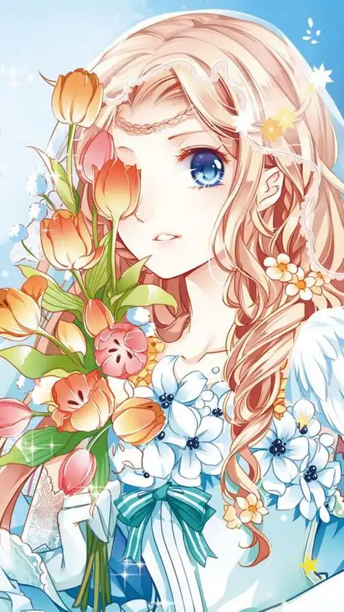 甜美可爱的美少女动漫图片 — 可爱图片大全