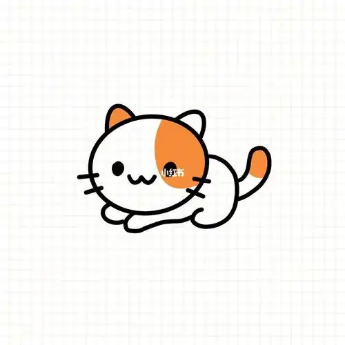 简笔画教程,小猫咪