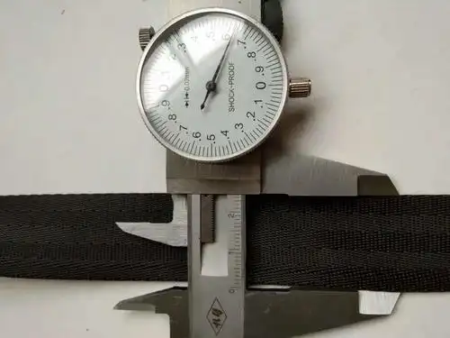 厂家直销高强尼龙织带2mm厚高亮密文2.5cm/3.8cm /5cm宽 织带批发