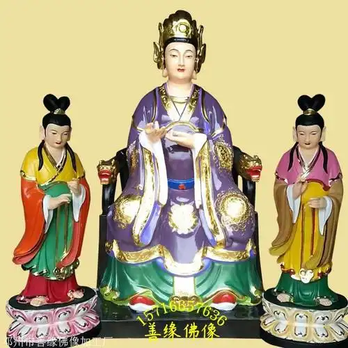 金光圣母神像批发金身老母神像图片