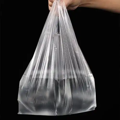 白色透明方便袋子食品袋批发大中小家用塑料袋食用加厚无毒