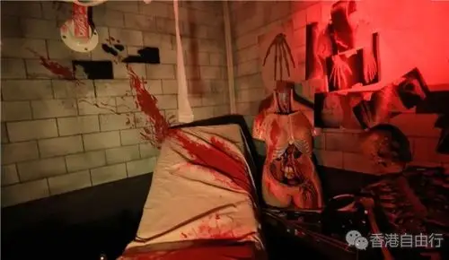 哈啰喂2018香港海洋公园4间鬼屋率先玩灵探尸营医院vr捉鬼过山车