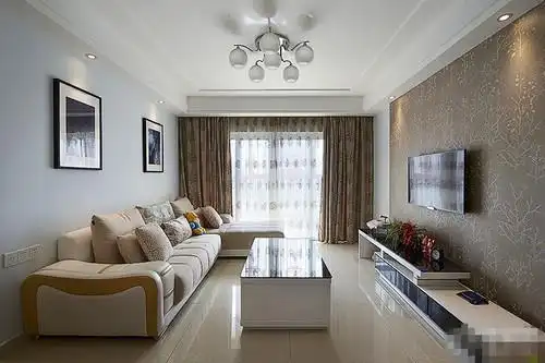 90平现代简约风格小户型 小三房装修设计完美收官