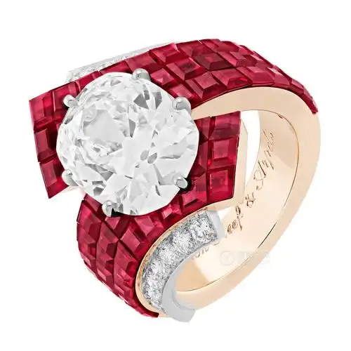 梵克雅宝treasure of rubiesjh006096戒指