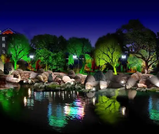 水系照明:映衬水的灵动之美