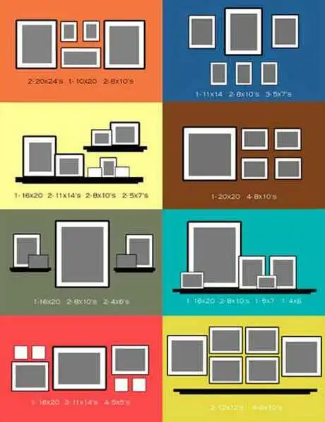 如何精确美观地排列照片墙里多幅大小不一的照片?