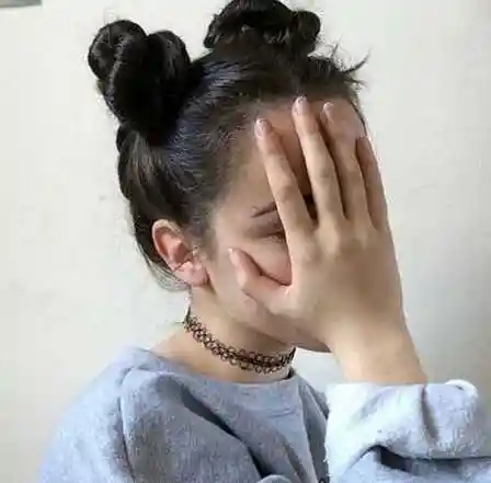 喜欢双冲天丸子头吗片