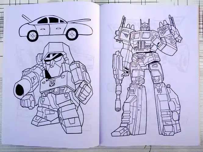 变形金刚画 变形金刚系列简笔画