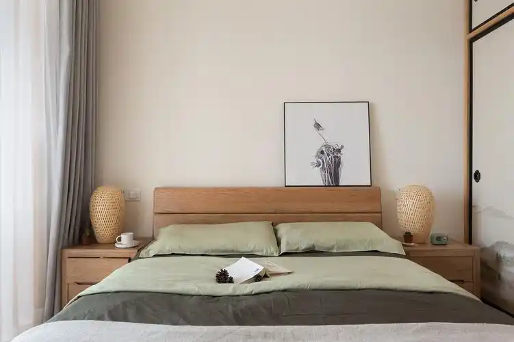 日式风格三居卧室装修效果图