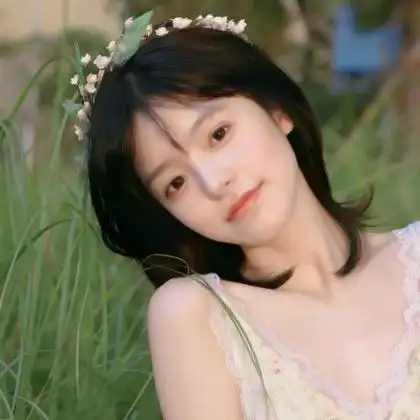 夏日清凉感小清新森系精致女生头像
