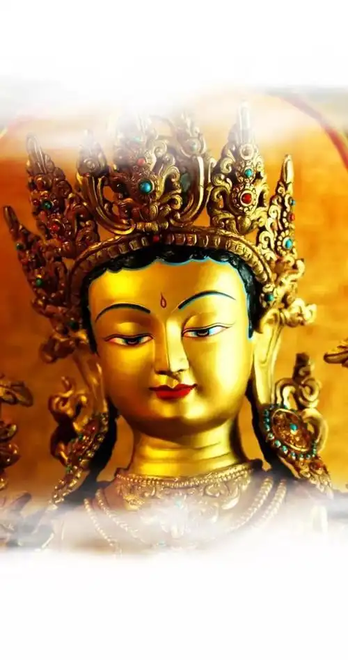 恭迎文殊菩萨圣诞精美圣像见者增福