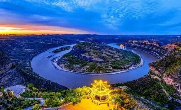 陕西省延安市延川黄河乾坤湾景区被确定为国家5a级旅游景区