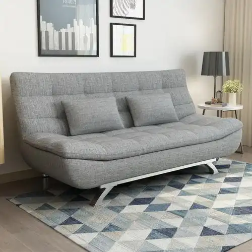 折叠沙发床两用小户型客厅三人1.8米1.5双人简约现代布艺办公沙发