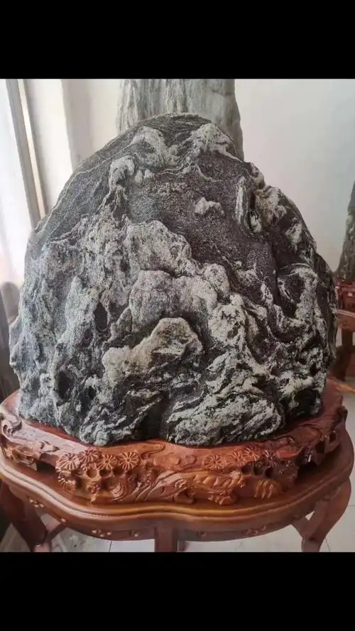 精品泰山石 姿态万千 秀美奇特 炙手可热的风水石_泰山石敢当