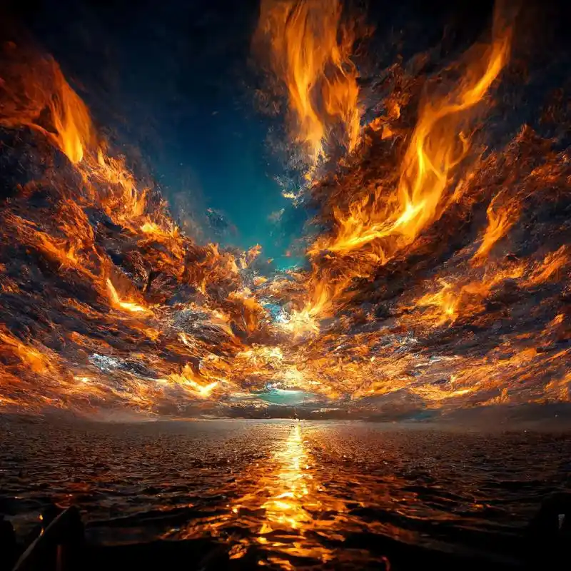 这么漂亮的火烧云当然要和漂亮的女孩子一起来看啦.