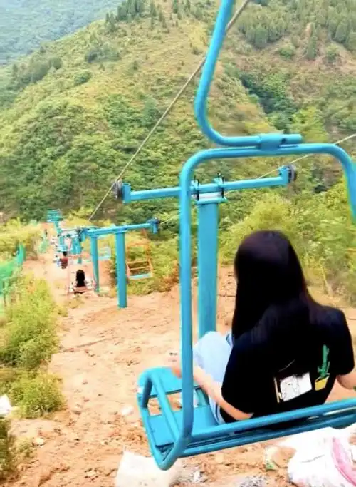 简易客运索道 上山小缆车 上客量大  景区代步游览索道 输送游客