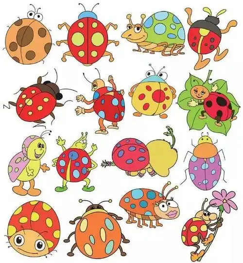 素材这些彩色版简笔画素材真是学画画的好帮手