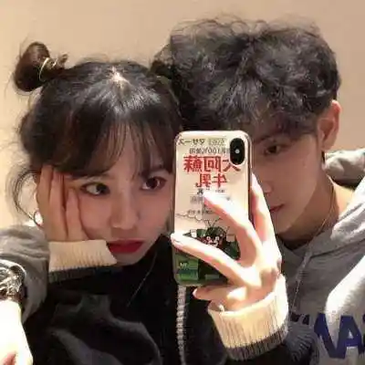 两张优质真人情人头像,情侣头像图片-回车桌面