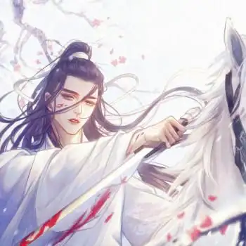 柿子～_雪中悍刀行古风插画徐凤年张若昀摸鱼板绘绘画作品