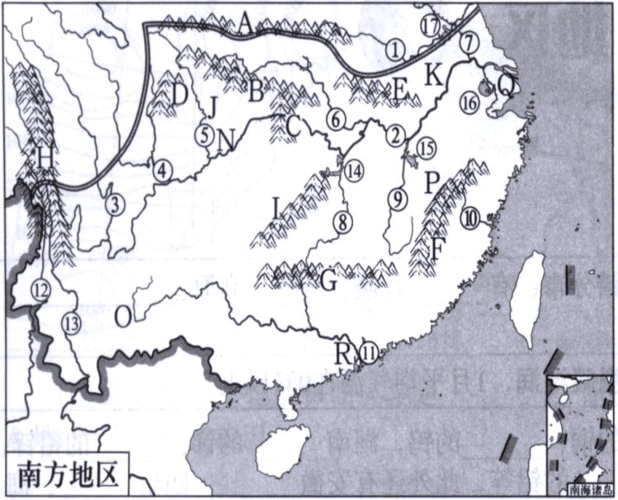 第二节 南方地区 导学案