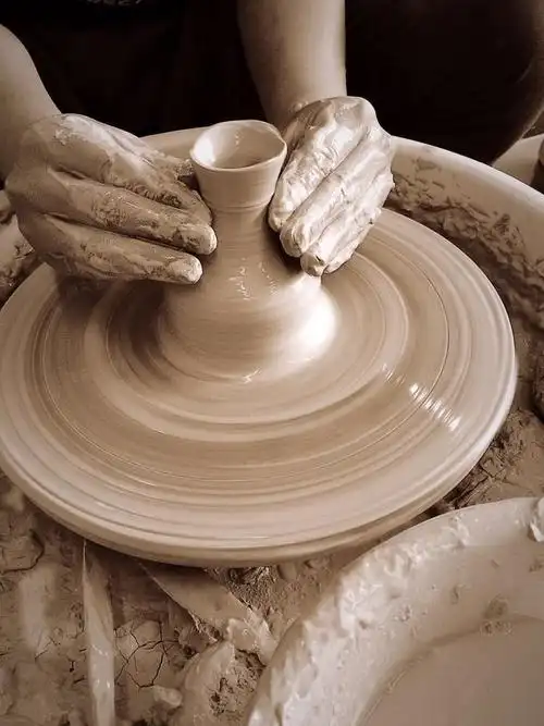 静心学手艺|陶艺拉坯釉下彩