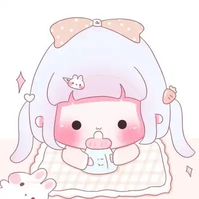 漫画小女孩图片可爱呆萌头像