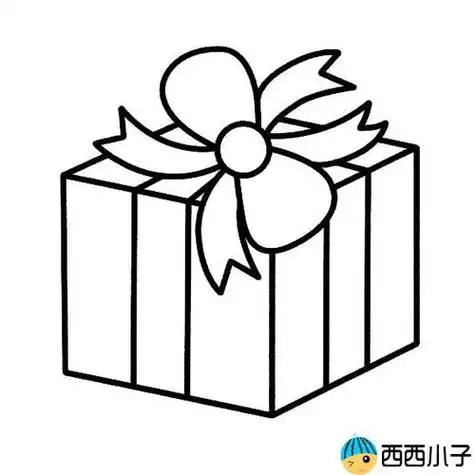 礼物盒怎么画 简笔画礼物盒子的图片 格格手抄报如何画礼物盒简笔画