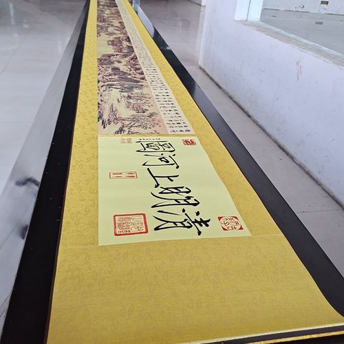 清明上河图经典山水国画收藏画故宫原大全景全图卷轴商务礼品新年