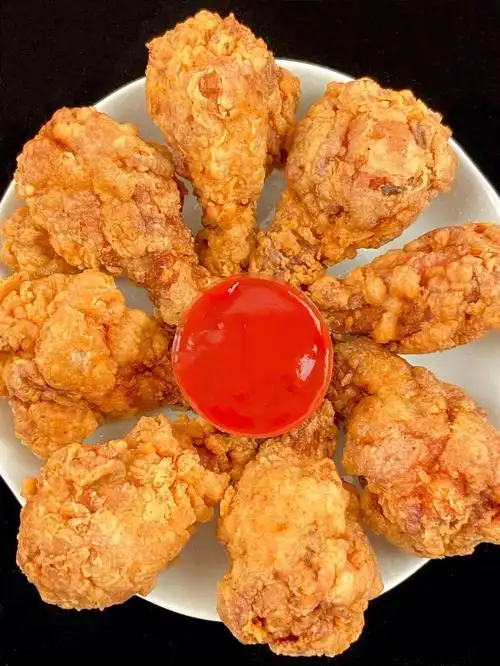 啊脆皮炸鸡腿巨好吃我妈让我原地开店