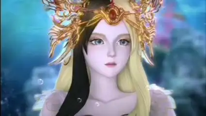 光仙子白光莹出场片段23,《叶罗丽x》2光浮尘番外第9集.